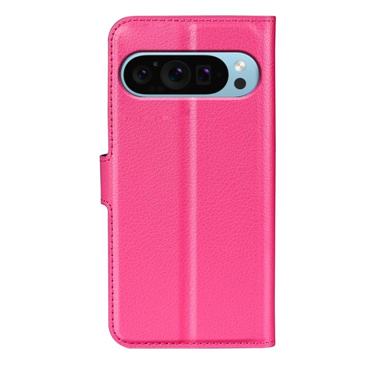 For Google Pixel 9 / 9 Pro Litchi Texture Horizontal Flip Leather Phone Case with Holder