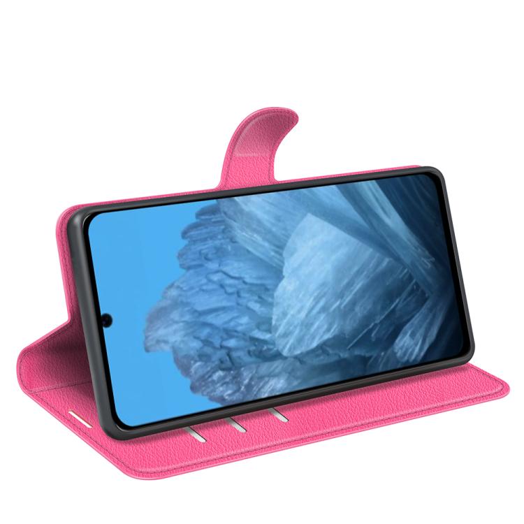 For Google Pixel 9 / 9 Pro Litchi Texture Horizontal Flip Leather Phone Case with Holder