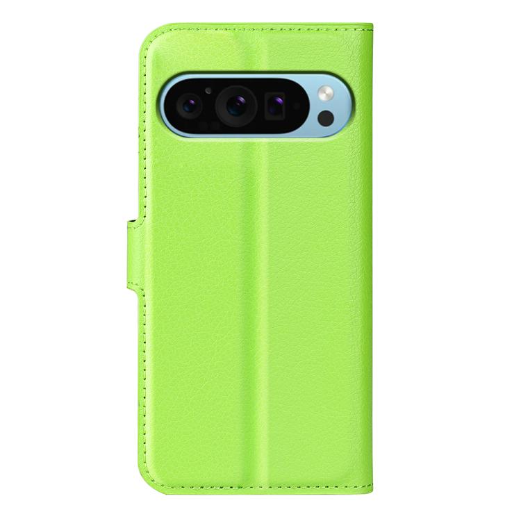 For Google Pixel 9 / 9 Pro Litchi Texture Horizontal Flip Leather Phone Case with Holder