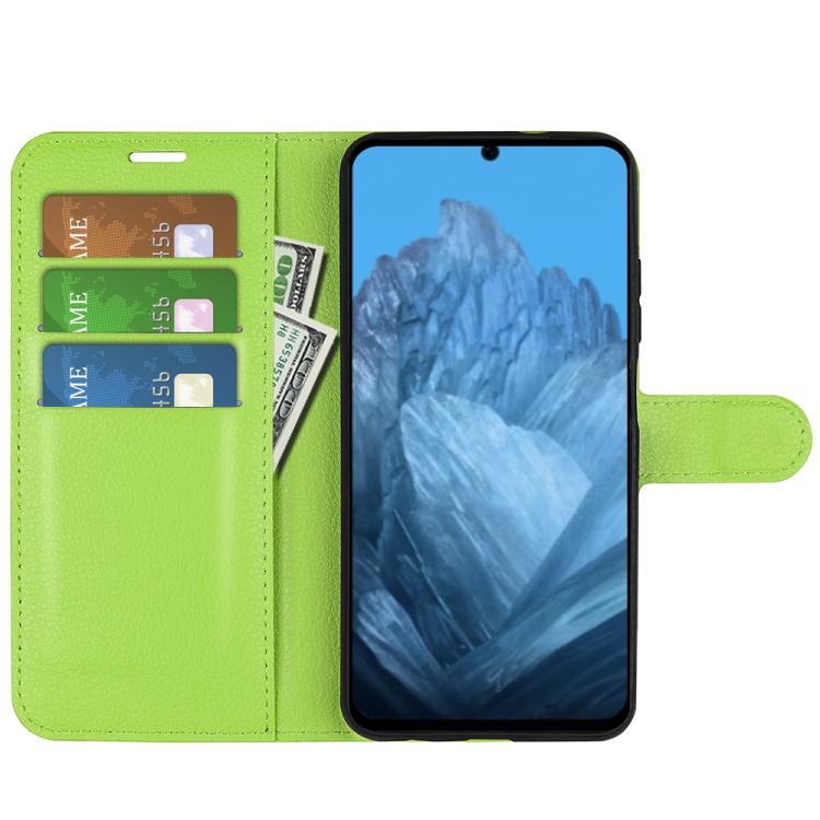 For Google Pixel 9 / 9 Pro Litchi Texture Horizontal Flip Leather Phone Case with Holder