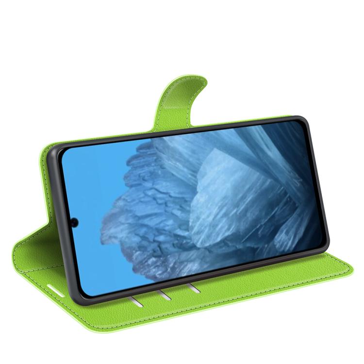 For Google Pixel 9 / 9 Pro Litchi Texture Horizontal Flip Leather Phone Case with Holder