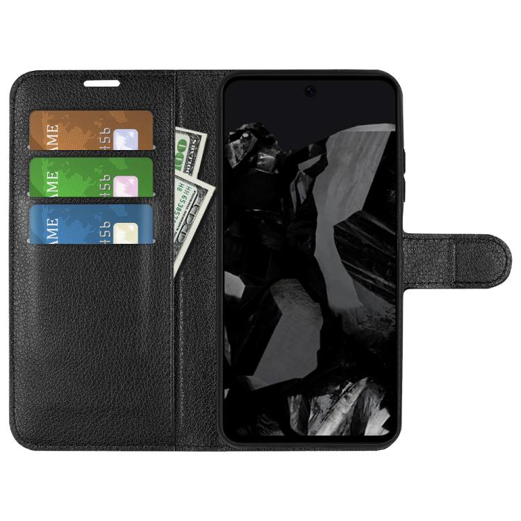For Google Pixel 9 Pro XL Litchi Texture Horizontal Flip Leather Phone Case with Holder