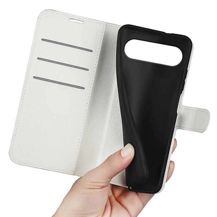 For Google Pixel 9 Pro XL Litchi Texture Horizontal Flip Leather Phone Case with Holder