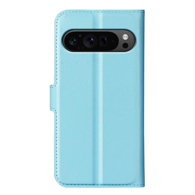 For Google Pixel 9 Pro XL Litchi Texture Horizontal Flip Leather Phone Case with Holder