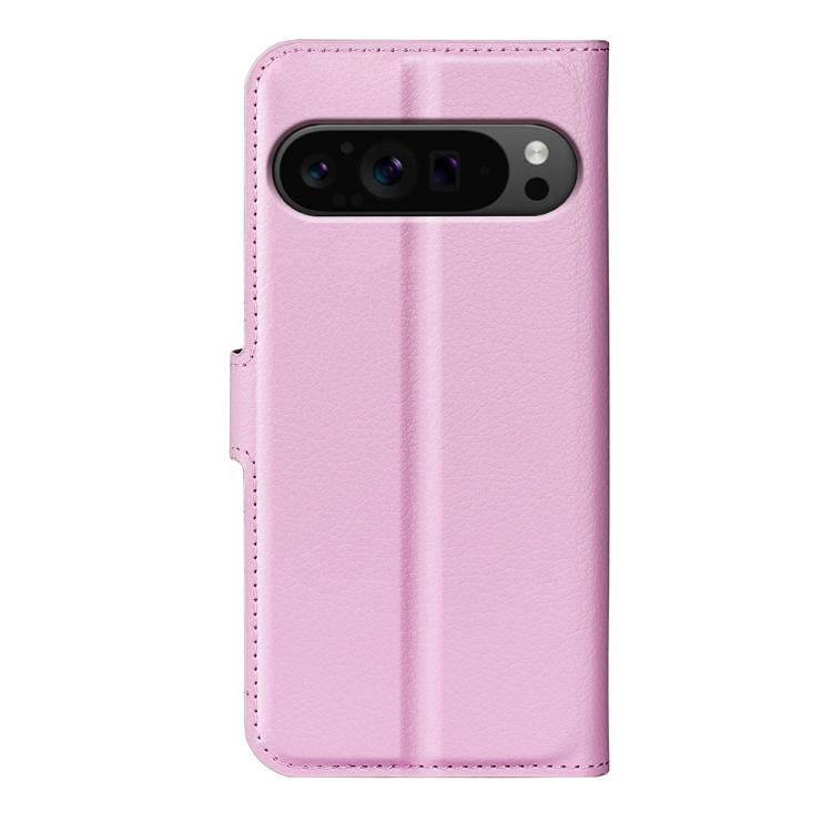 For Google Pixel 9 Pro XL Litchi Texture Horizontal Flip Leather Phone Case with Holder
