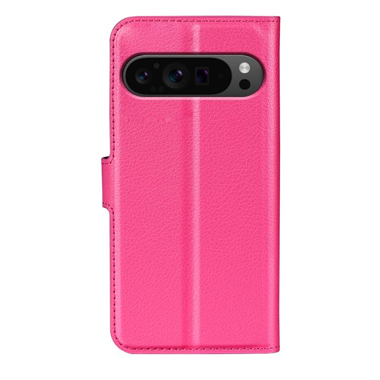 For Google Pixel 9 Pro XL Litchi Texture Horizontal Flip Leather Phone Case with Holder