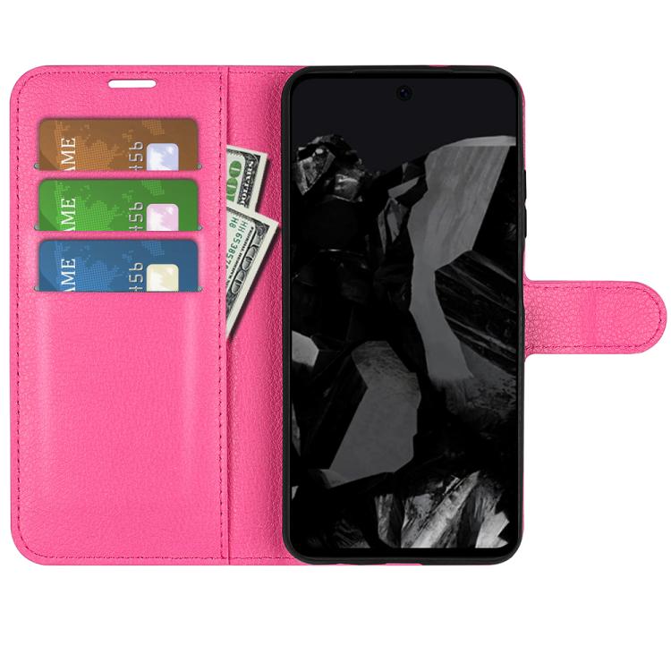 For Google Pixel 9 Pro XL Litchi Texture Horizontal Flip Leather Phone Case with Holder