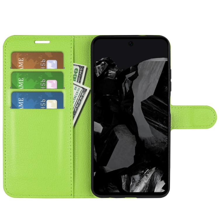 For Google Pixel 9 Pro XL Litchi Texture Horizontal Flip Leather Phone Case with Holder