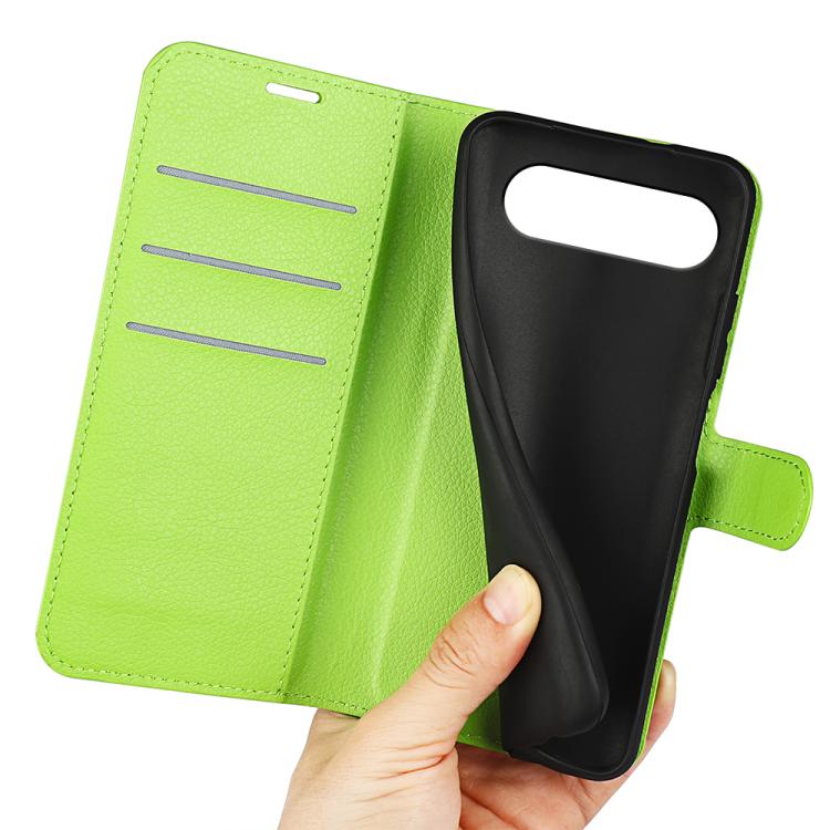 For Google Pixel 9 Pro XL Litchi Texture Horizontal Flip Leather Phone Case with Holder