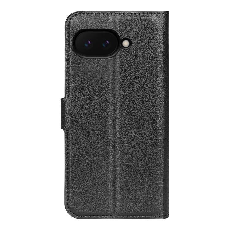 For Google Pixel 9a Litchi Texture Horizontal Flip Leather Phone Case with Holder