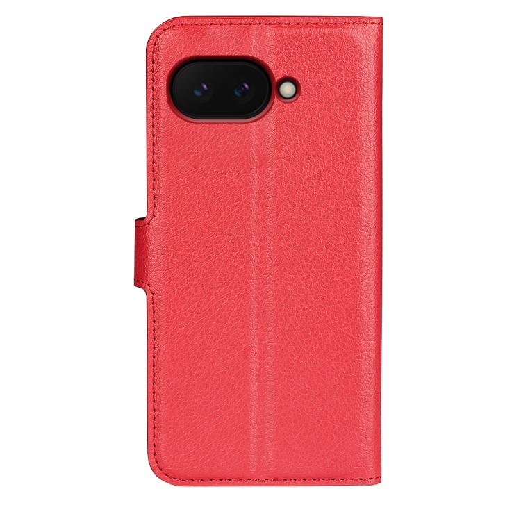 For Google Pixel 9a Litchi Texture Horizontal Flip Leather Phone Case with Holder
