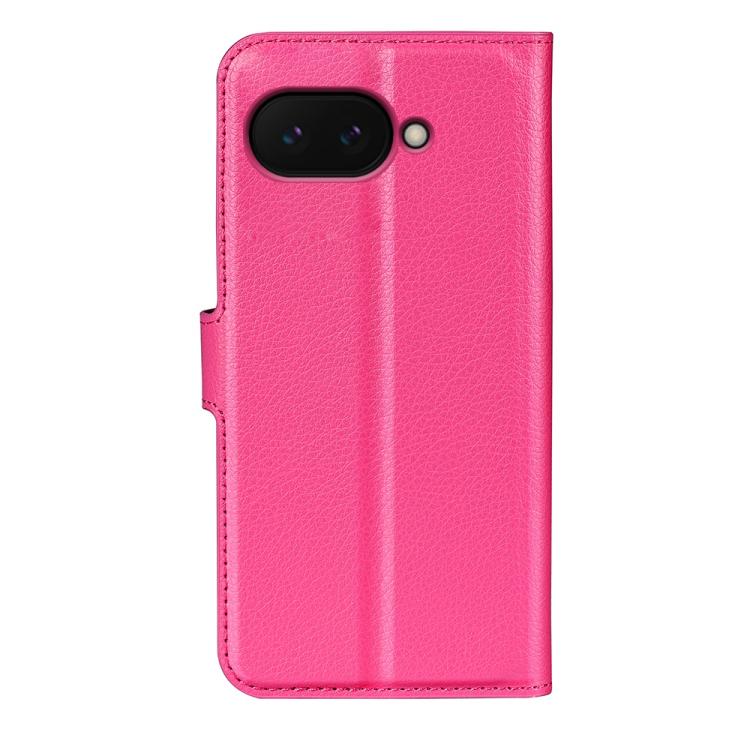 For Google Pixel 9a Litchi Texture Horizontal Flip Leather Phone Case with Holder