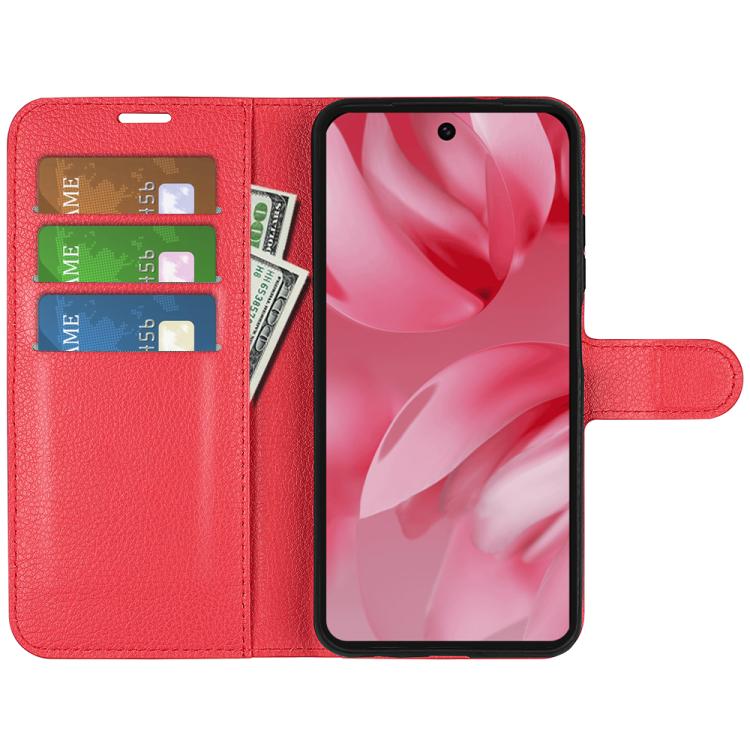 For Google Pixel 10 / 10 Pro Litchi Texture Horizontal Flip Leather Phone Case with Holder