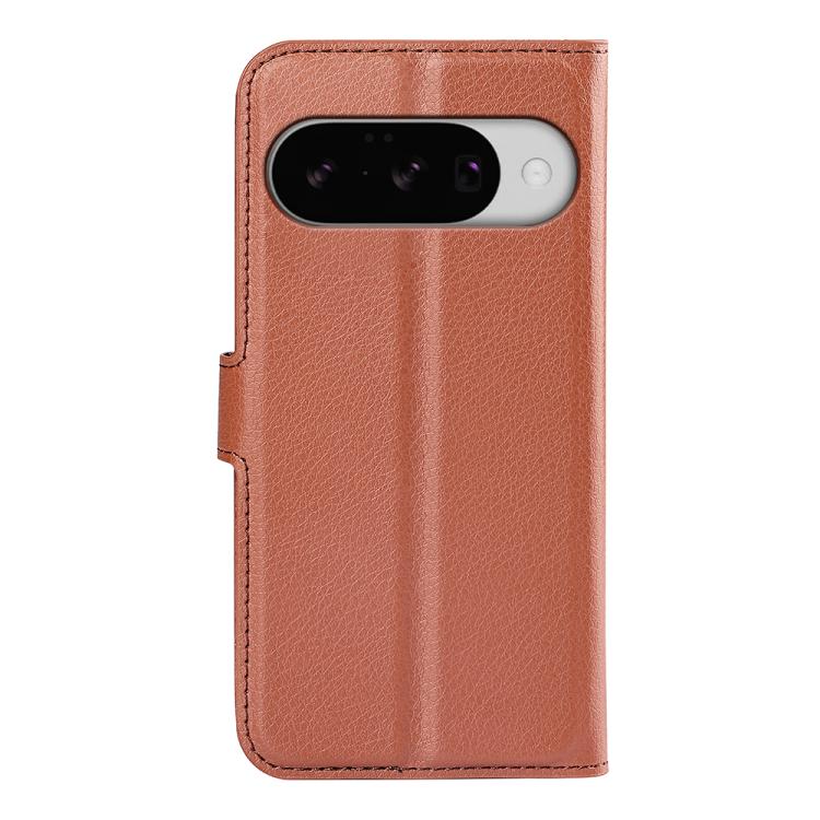 For Google Pixel 10 / 10 Pro Litchi Texture Horizontal Flip Leather Phone Case with Holder