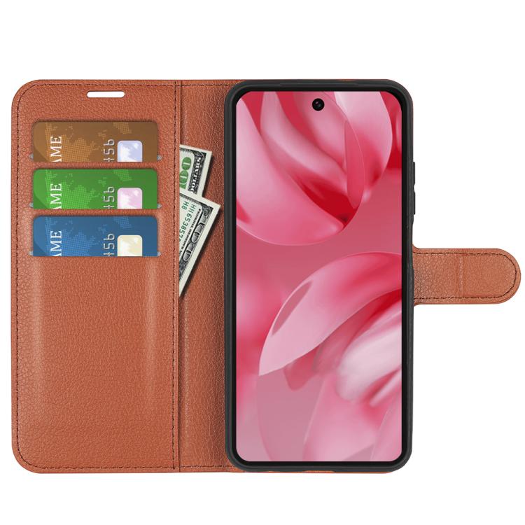 For Google Pixel 10 / 10 Pro Litchi Texture Horizontal Flip Leather Phone Case with Holder
