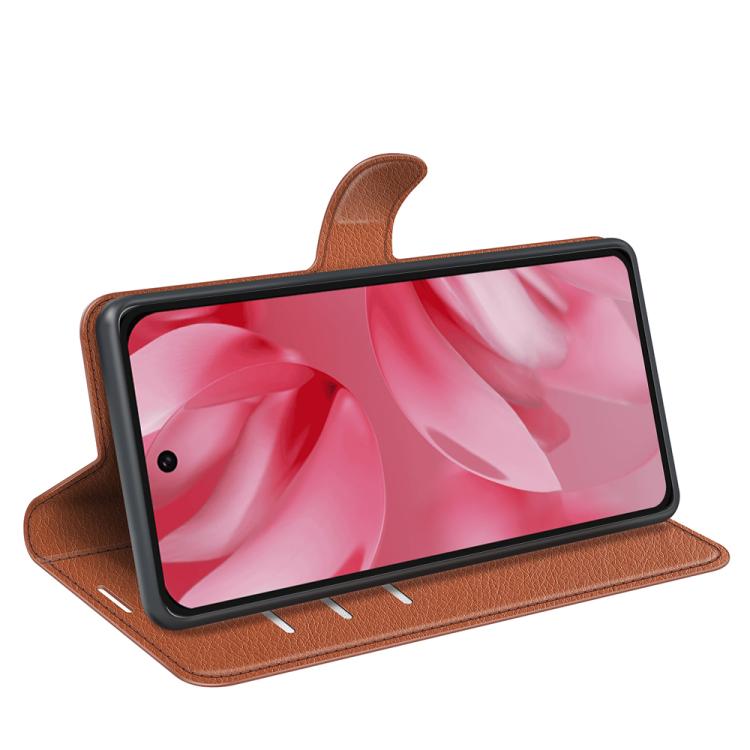 For Google Pixel 10 / 10 Pro Litchi Texture Horizontal Flip Leather Phone Case with Holder