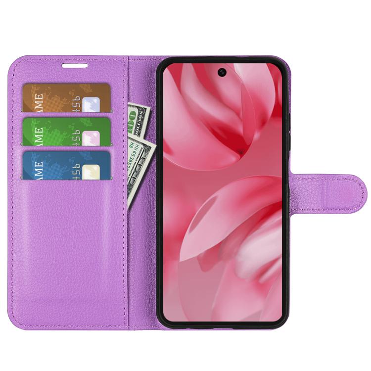 For Google Pixel 10 / 10 Pro Litchi Texture Horizontal Flip Leather Phone Case with Holder