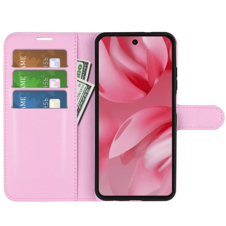 For Google Pixel 10 / 10 Pro Litchi Texture Horizontal Flip Leather Phone Case with Holder