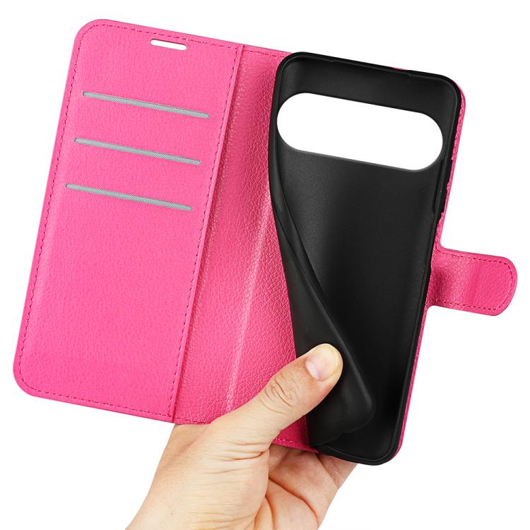 For Google Pixel 10 / 10 Pro Litchi Texture Horizontal Flip Leather Phone Case with Holder