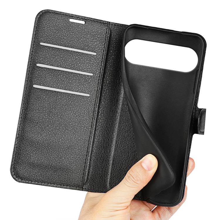 For Google Pixel 10 Pro XL Litchi Texture Horizontal Flip Leather Phone Case with Holder