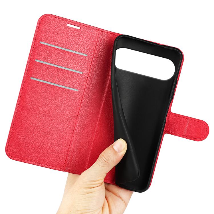 For Google Pixel 10 Pro XL Litchi Texture Horizontal Flip Leather Phone Case with Holder