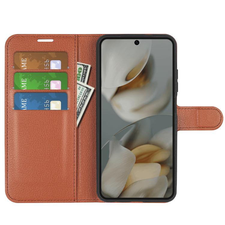 For Google Pixel 10 Pro XL Litchi Texture Horizontal Flip Leather Phone Case with Holder