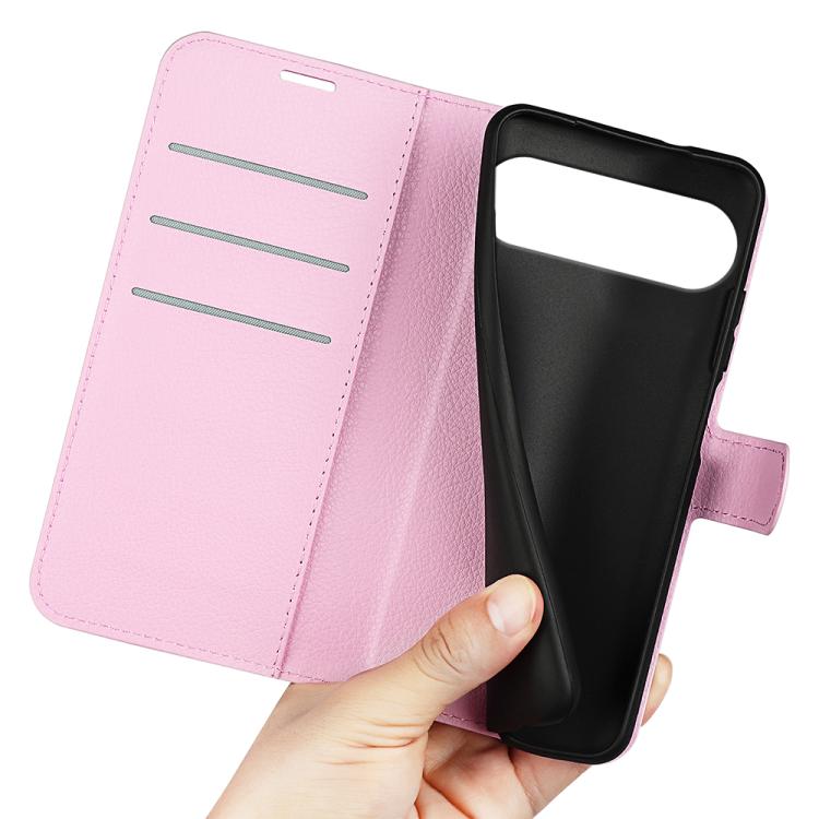 For Google Pixel 10 Pro XL Litchi Texture Horizontal Flip Leather Phone Case with Holder