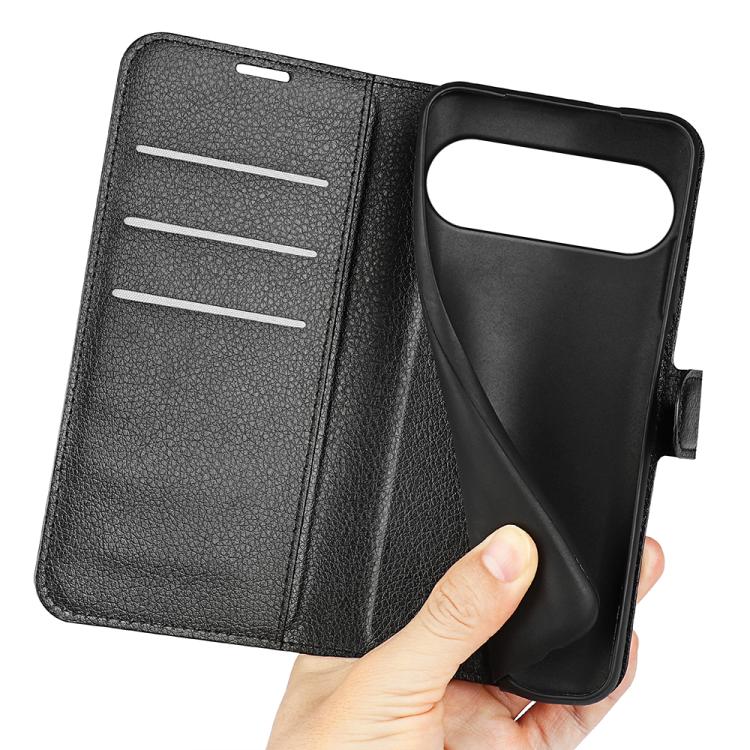 For Google Pixel 11 Pro XL Litchi Texture Horizontal Flip Leather Phone Case with Holder