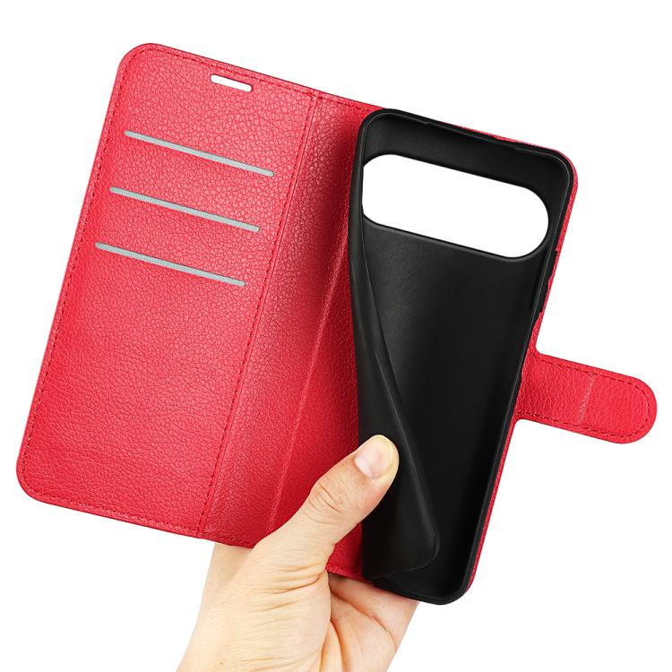 For Google Pixel 11 Pro XL Litchi Texture Horizontal Flip Leather Phone Case with Holder