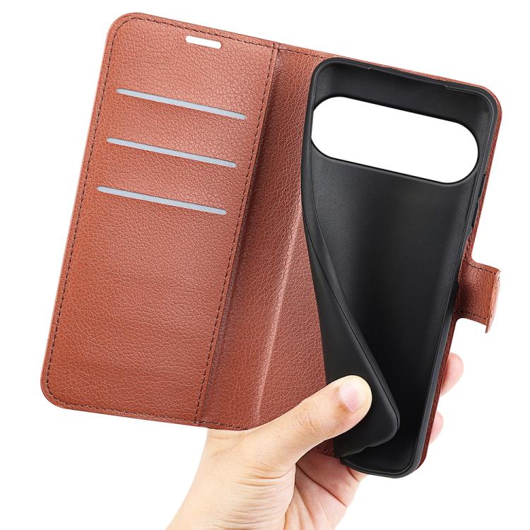 For Google Pixel 11 Pro XL Litchi Texture Horizontal Flip Leather Phone Case with Holder