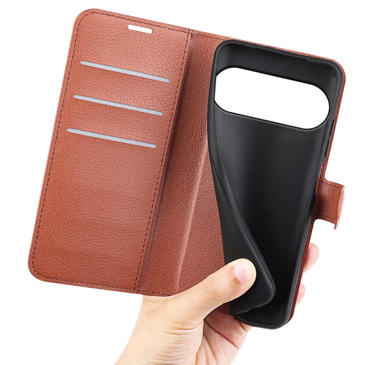 For Google Pixel 11 / 11 Pro Litchi Texture Horizontal Flip Leather Phone Case with Holder