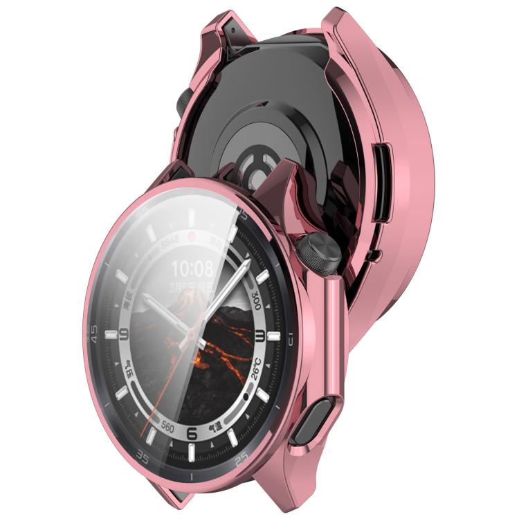 For OnePlus Watch 3 46mm / OPPO Watch X2 Electroplated TPU Full Coverage Watch Protective Cover