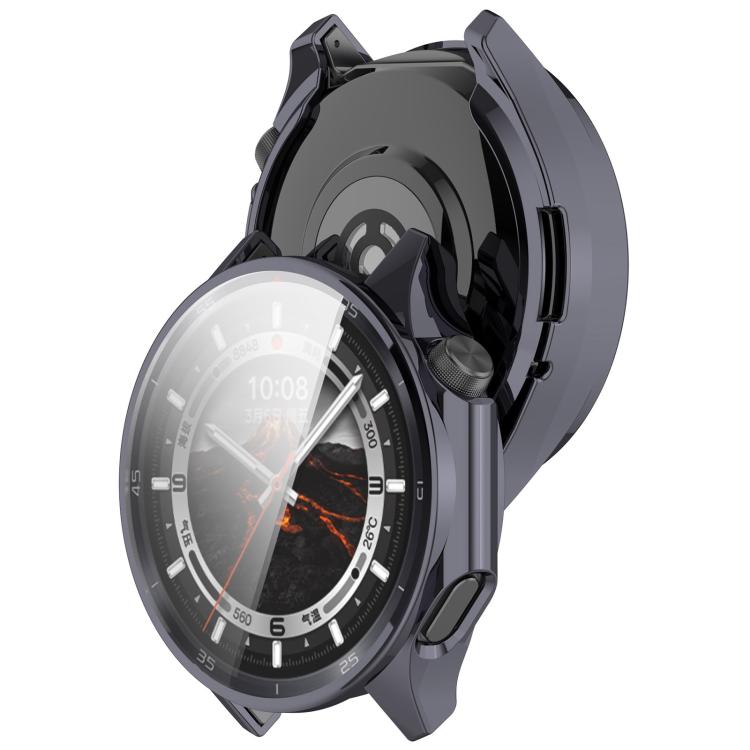 For OnePlus Watch 3 46mm / OPPO Watch X2 Electroplated TPU Full Coverage Watch Protective Cover