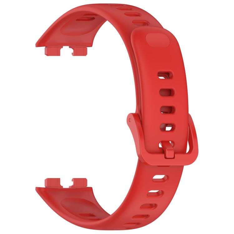 For Huawei Band 10 Nail Button Glossy Silicone Watch Band
