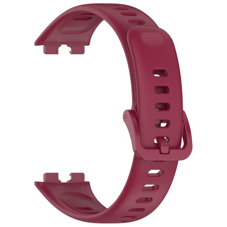 For Huawei Band 10 Nail Button Glossy Silicone Watch Band
