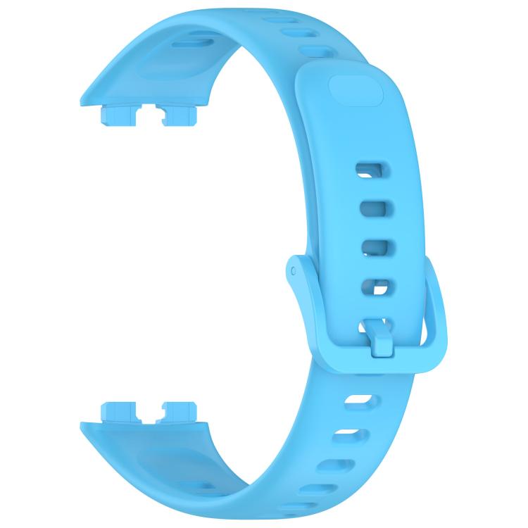 For Huawei Band 10 Nail Button Glossy Silicone Watch Band