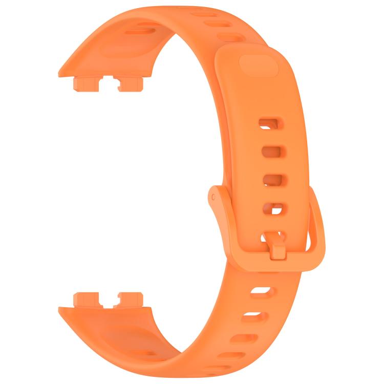 For Huawei Band 10 Nail Button Glossy Silicone Watch Band