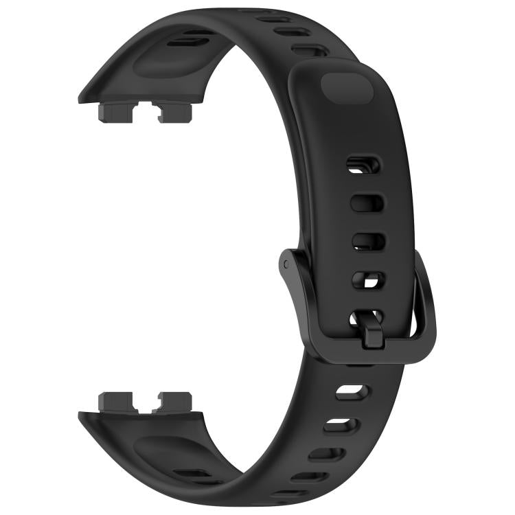 For Huawei Band 10 Nail Button Glossy Silicone Watch Band
