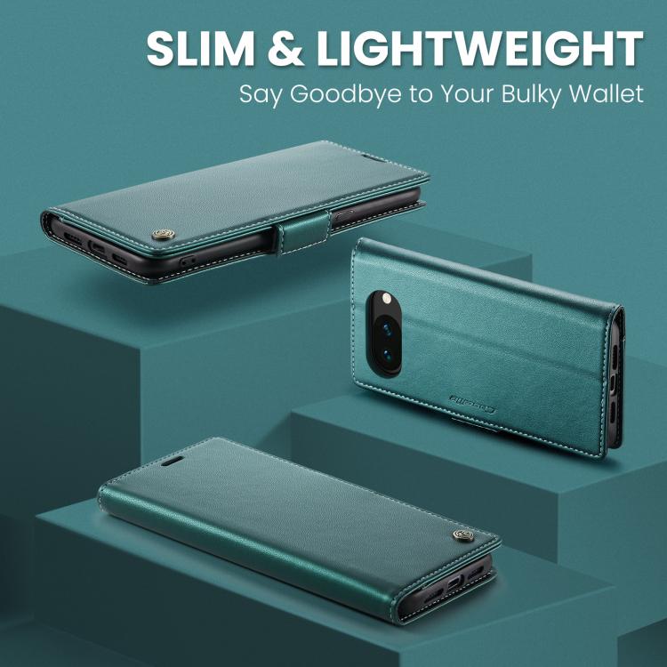 For Google Pixel 10a CaseMe 023 Butterfly Buckle Litchi Texture RFID Anti-theft Leather Phone Case