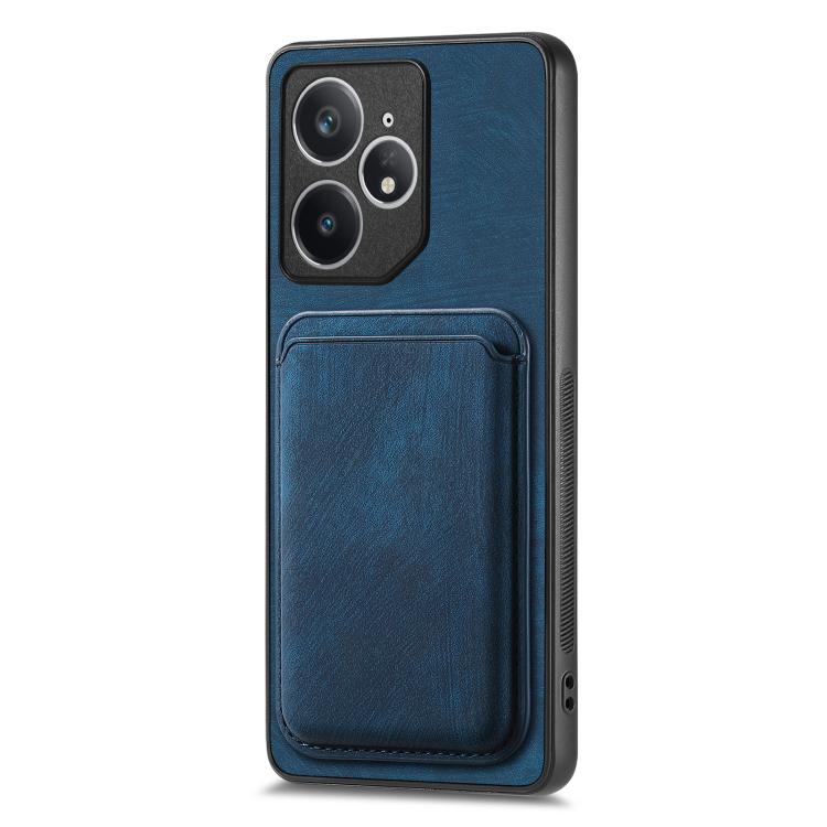 For Realme Neo7 Retro Leather Card Bag Magnetic Phone Case