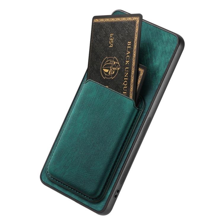 For Realme Neo7 Retro Leather Card Bag Magnetic Phone Case