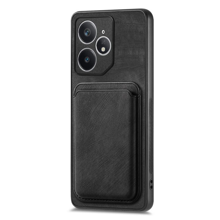 For Realme Neo7 Retro Leather Card Bag Magnetic Phone Case