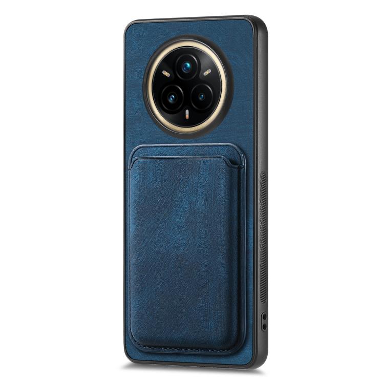 For Realme 14 Pro Retro Leather Card Bag Magnetic Phone Case