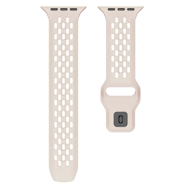 For Apple Watch 42mm / 41mm / 40mm / 38mm Mesh Reverse Buckle Silicone Watch Band