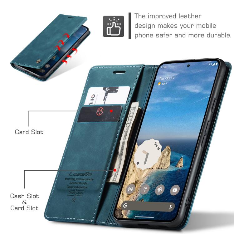 For Google Pixel 9a CaseMe 013 Multifunctional Horizontal Flip Leather Phone Case