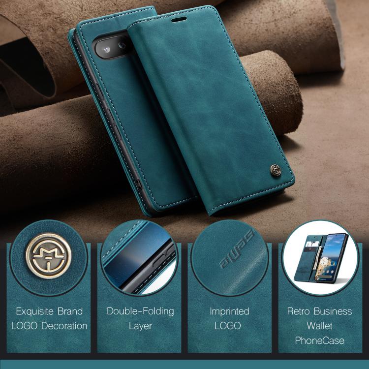 For Google Pixel 9a CaseMe 013 Multifunctional Horizontal Flip Leather Phone Case