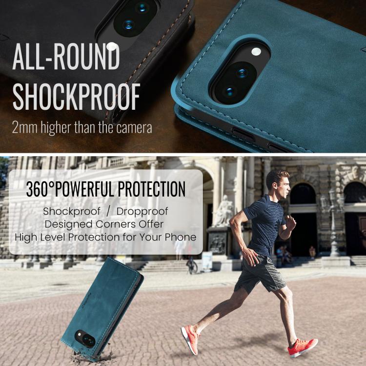 For Google Pixel 10a CaseMe 013 Multifunctional Horizontal Flip Leather Phone Case