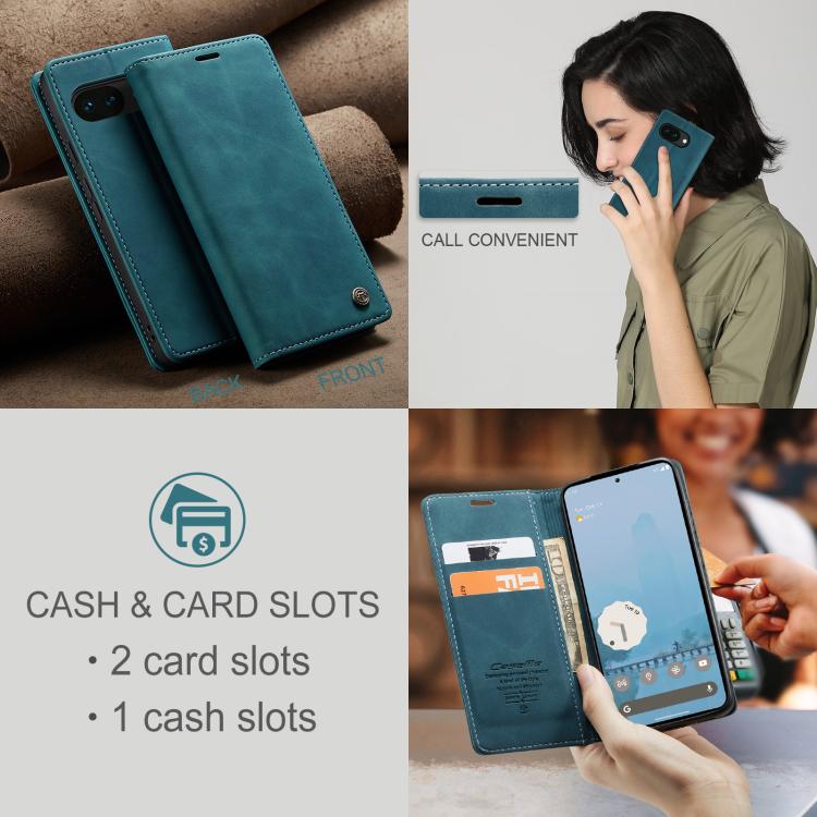 For Google Pixel 10a CaseMe 013 Multifunctional Horizontal Flip Leather Phone Case