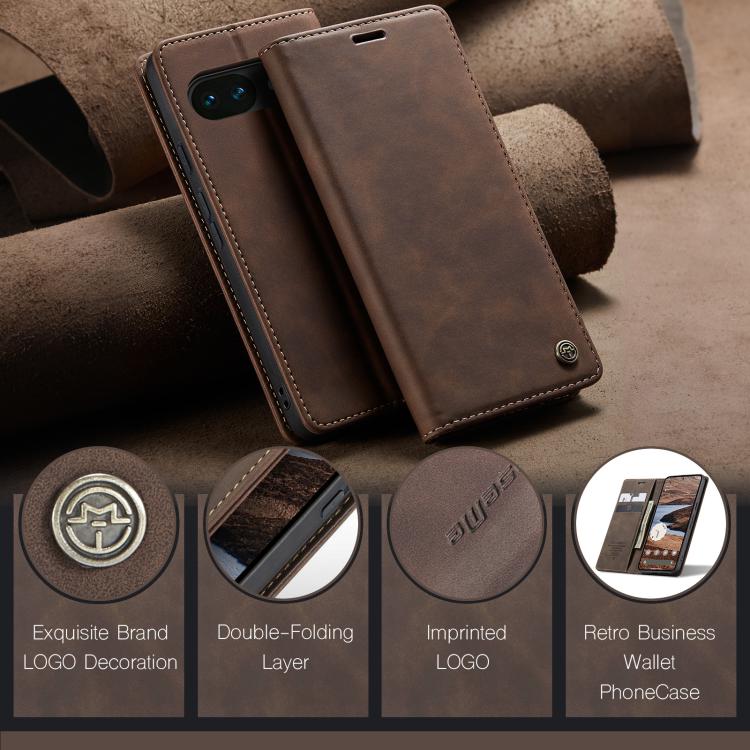 For Google Pixel 10a CaseMe 013 Multifunctional Horizontal Flip Leather Phone Case