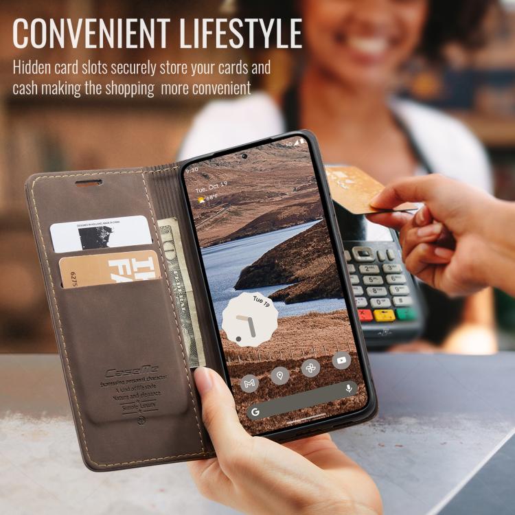 For Google Pixel 10a CaseMe 013 Multifunctional Horizontal Flip Leather Phone Case
